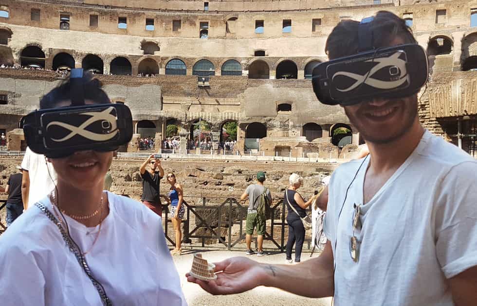 first immersive colosseum tour virtual reality tours ancient and recent