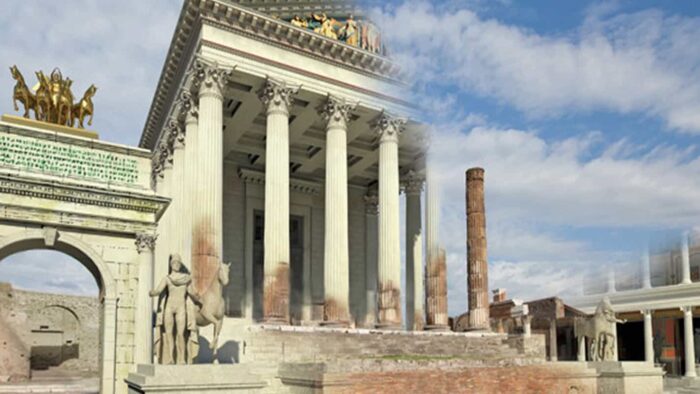 tour della città di pompei in realtà aumentata tour realtà virtuale ancient and recent