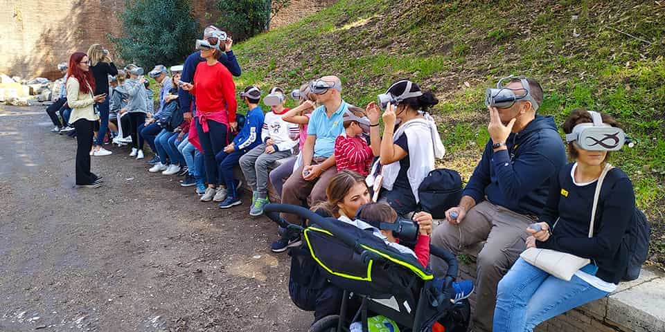 i migliori tour per famiglie roma circo massimo cappella sistina colosseo civita di bagnoregio pompei tour realtà virtuale ancient and recent