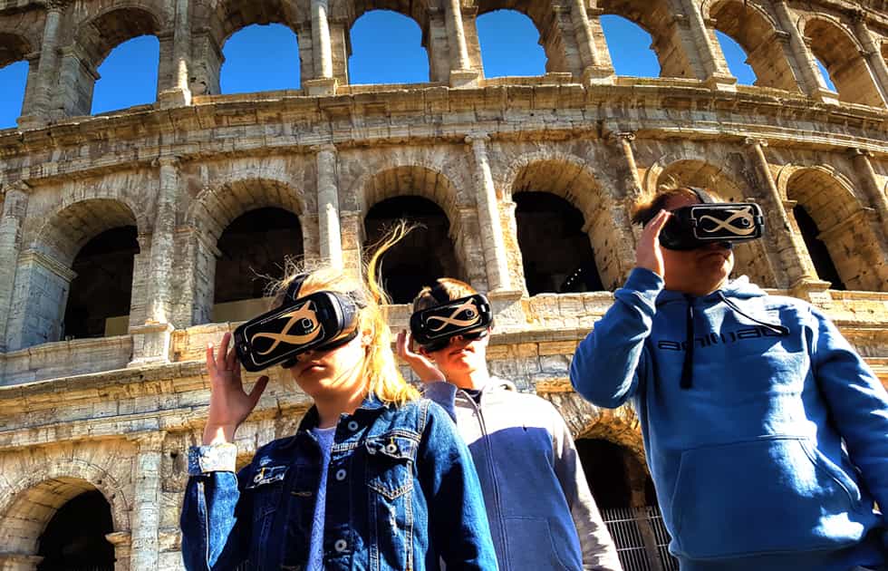 esperienze immersive roma antica tour realtà virtuale ancient and recent