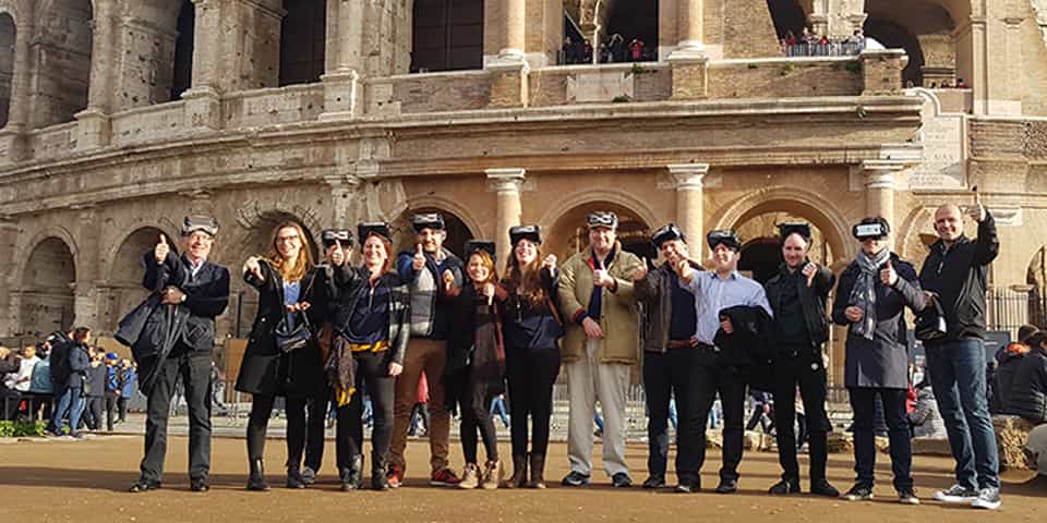 tour eventi incentivi roma colosseo circo massimo città del vaticano tour realtà virtuale ancient and recent