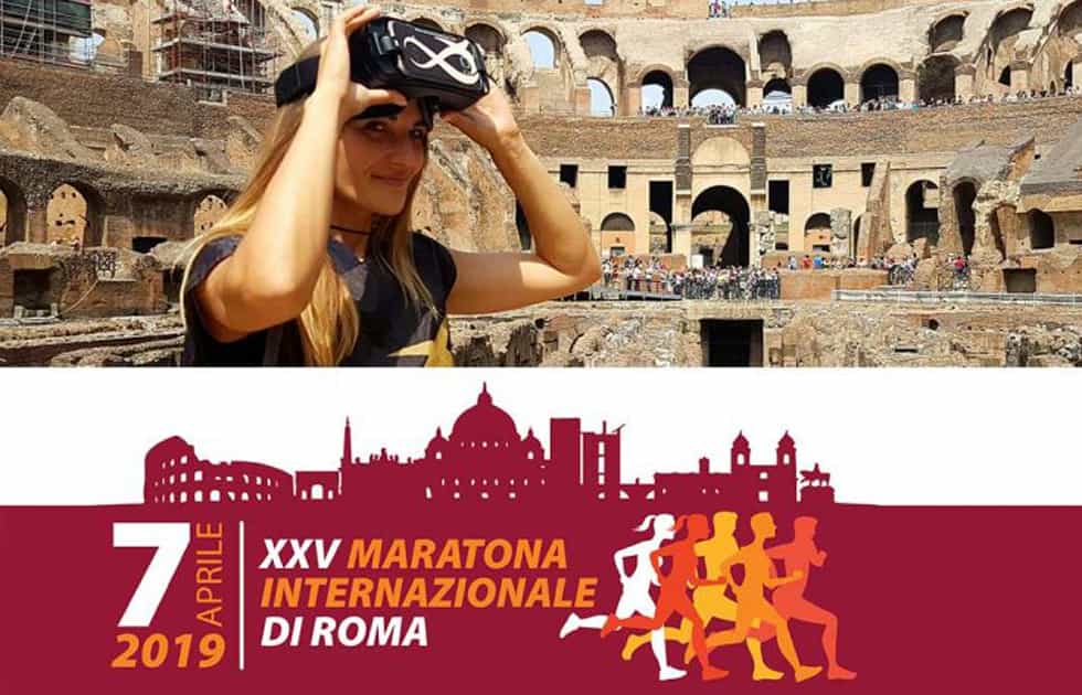 maratona internazionale di roma tour realtà virtuale ancient and recent