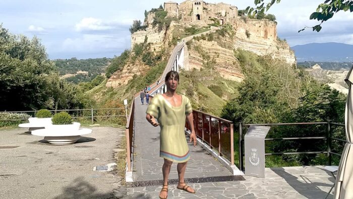 augmented reality civita bagnoregio expert tour guide rome virtual reality tours ancient and recent